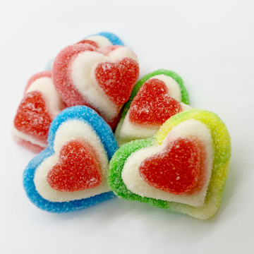 Coeurs 3D sucrés(100G)