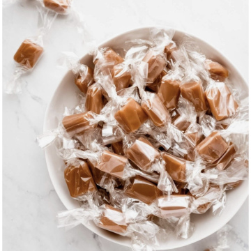 Caramel tendres à la fleur de sel de guérande(5unité)