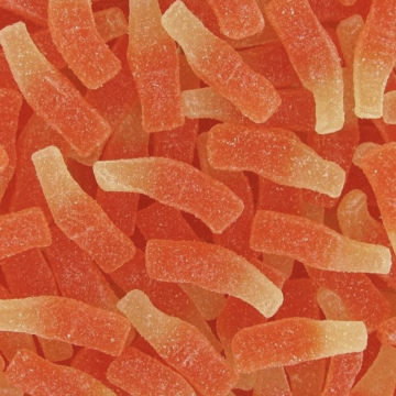 Bouteille soda orange sucrées(100G)