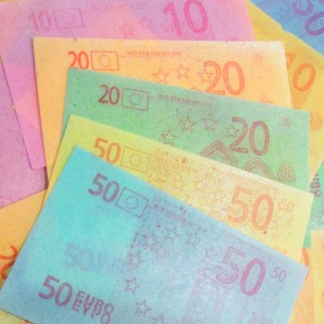 Billet en bonbons(1unité)